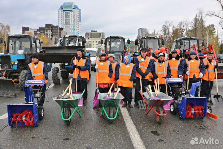 Бригада разнорабочих от 50чел/ уборка территорий