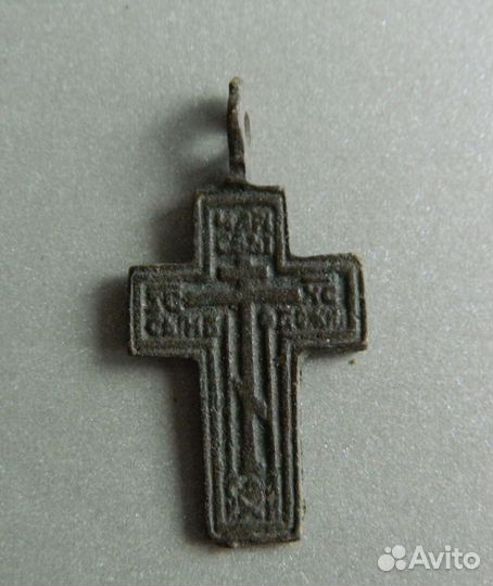 Старинный нательный крест №1