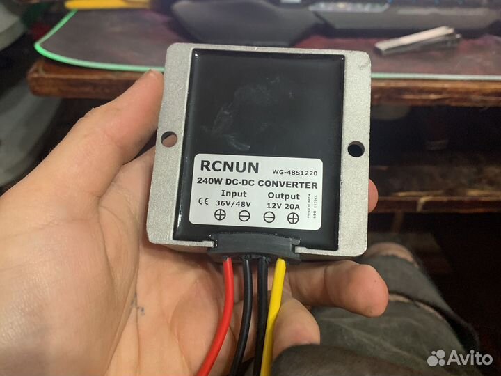 DC Понижающий преобразователь напряжения