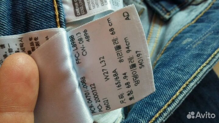 Джинсы Levis 27
