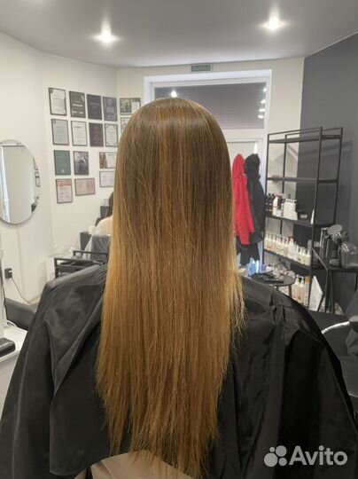Кератиновое выпрямление волос и ботокс