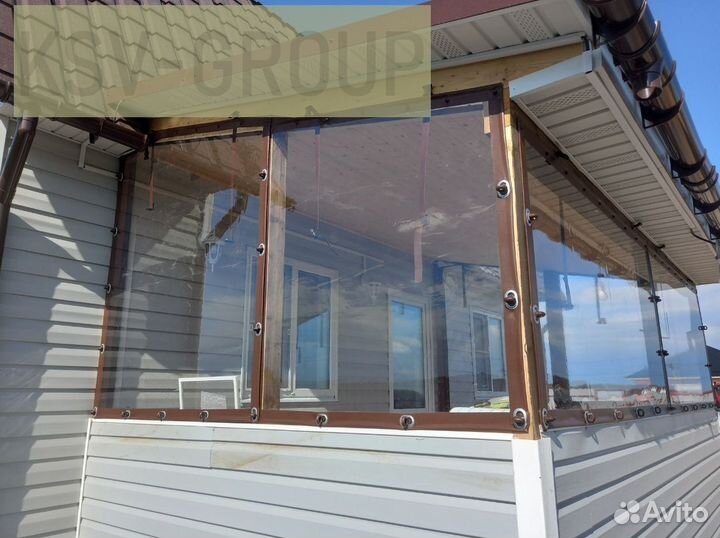 Мягкие окна для беседки