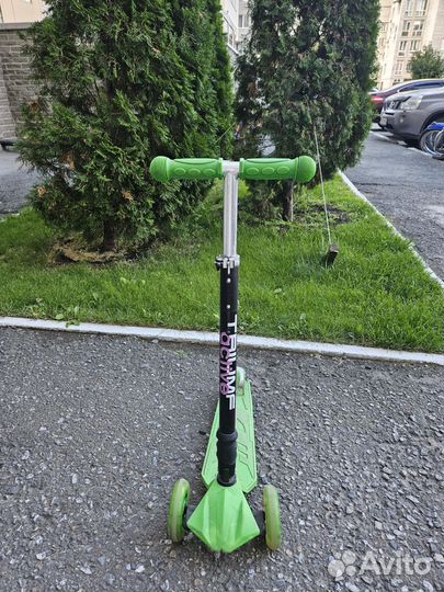 Самокат детский трехколесный бу