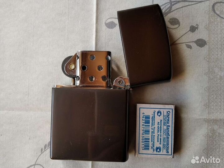 Зажигалка бензиновая типа Zippo