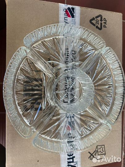 Манежница стеклянная