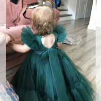 Платье 1-2 года Клен