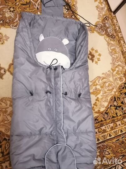 Конверт зимний на овчине