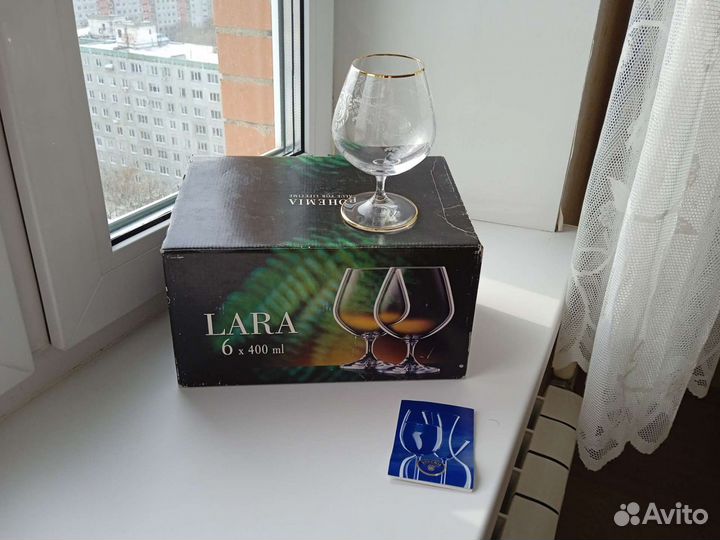 Набор бокалов bohemia