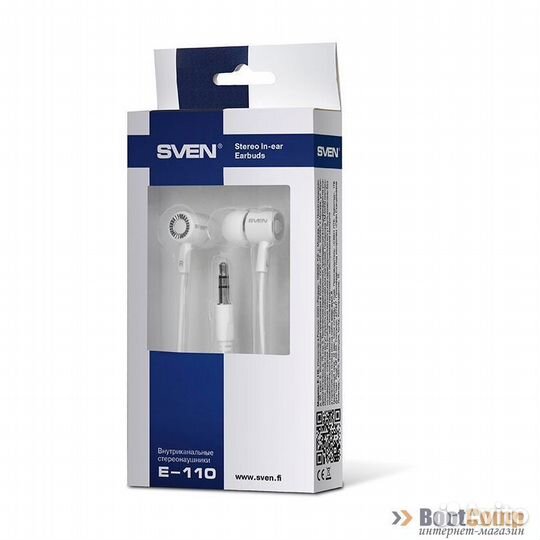 Наушники sven E-110 white