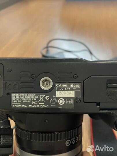 Фотоаппарат Canon eos 1000d неисправен на запчасти