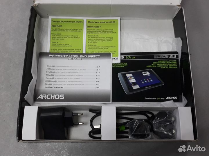 Планшет Archos 101 G9 8Gb нерабочий