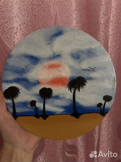 Картина акрил,холст