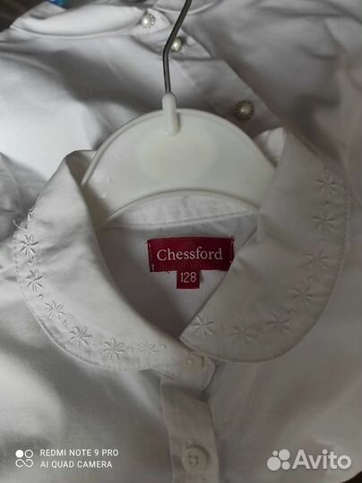 Школьная блузка для девочки 128