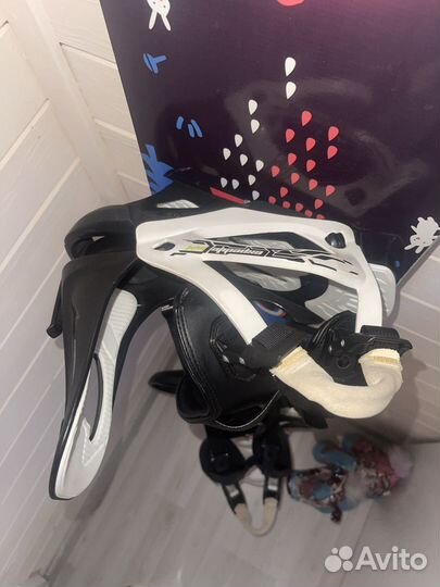 Сноуборд с креплениями Wedze 143