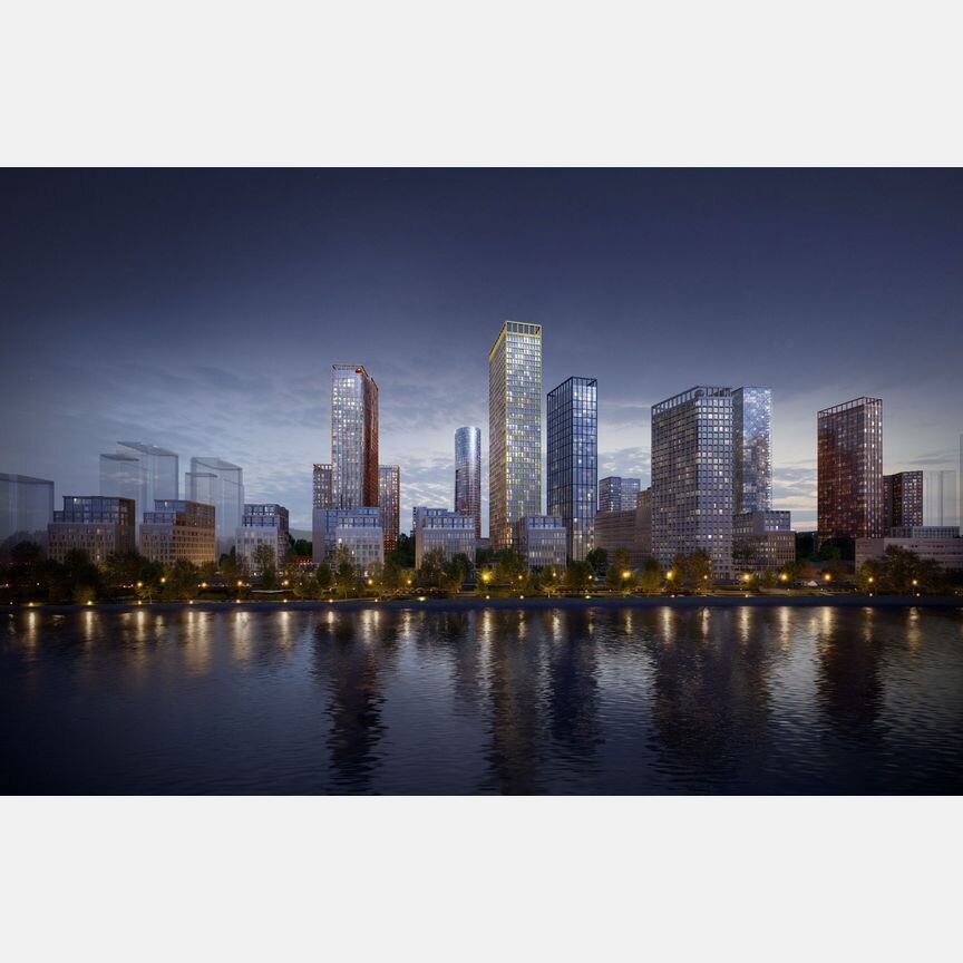 2-к. квартира, 85,7 м², 20/44 эт.