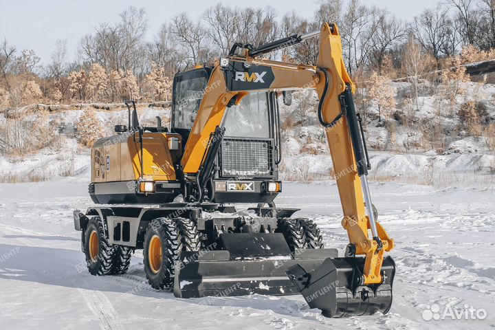 Колёсный экскаватор Runmax ER85W, 2023