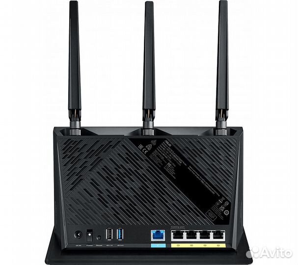 Wi-Fi роутер Asus RT-AX86S, черный