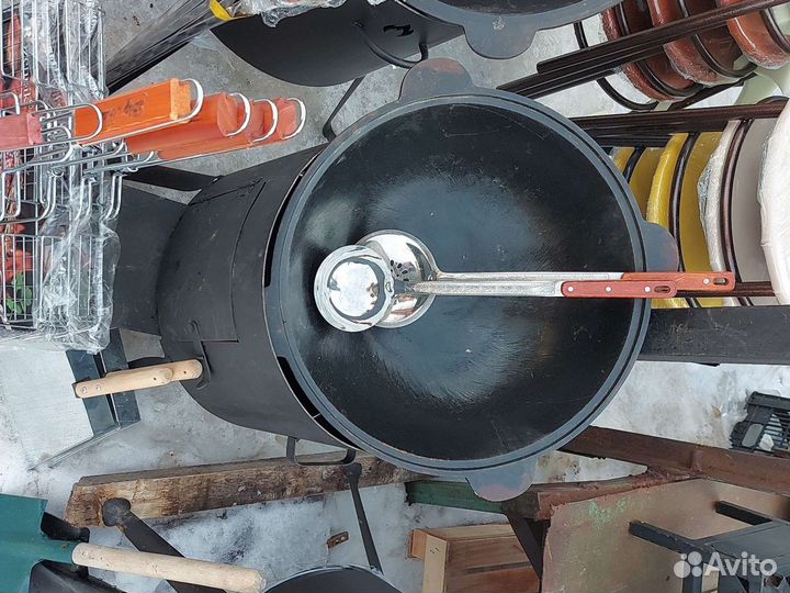 Очаги-печи для казана