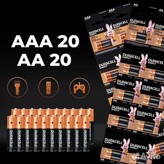 Батарейки дюрасел (Duracell) AAA и AA опт