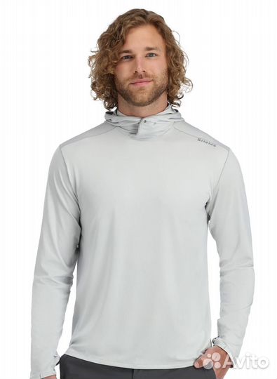 Термофутболка Simms SolarFlex Hoody: M,L, XL, XXL