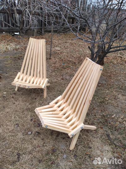 Кресло шезлонг складное