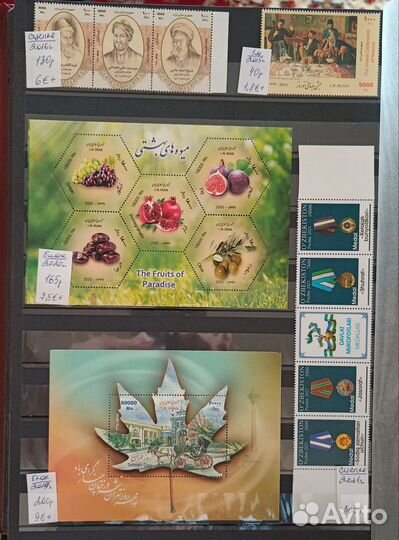 Почтовые марки. Чистые. Разная тематика