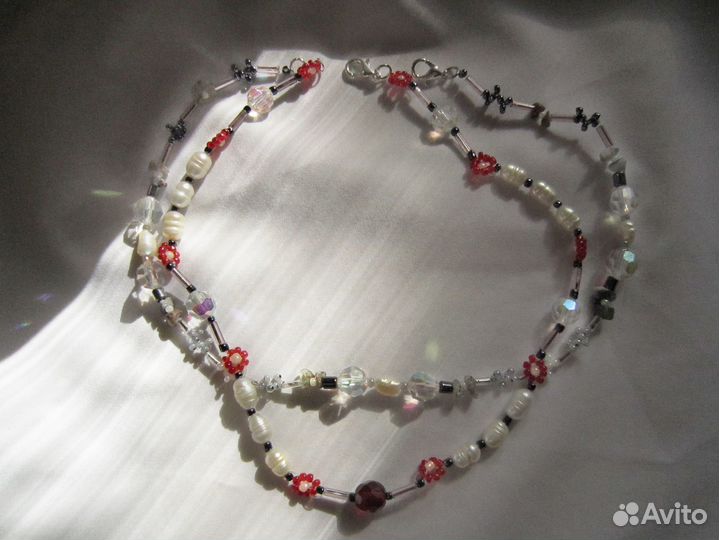 Плетение украшений из бисера и камней