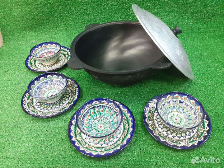 Керамическая посуда из г. Риштан