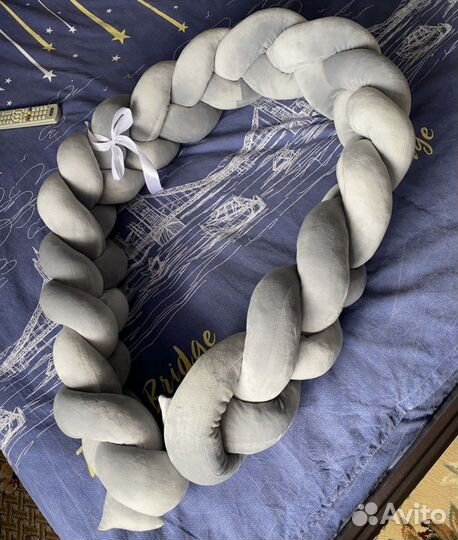 Бортик косичка