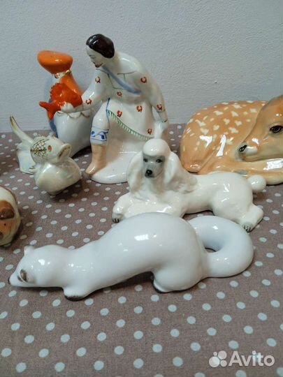 Фарфоровые статуэтки СССР
