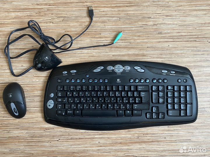 Беспроводная мышь и клавиатура