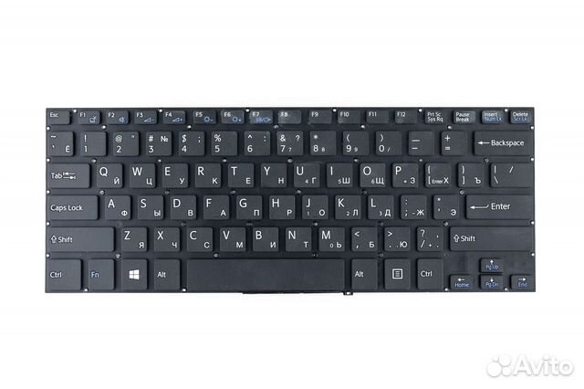 Клавиатура для ноутбука Sony SVF14 FIT14 черная p