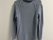 Новый удлиненный шерстяной свитер