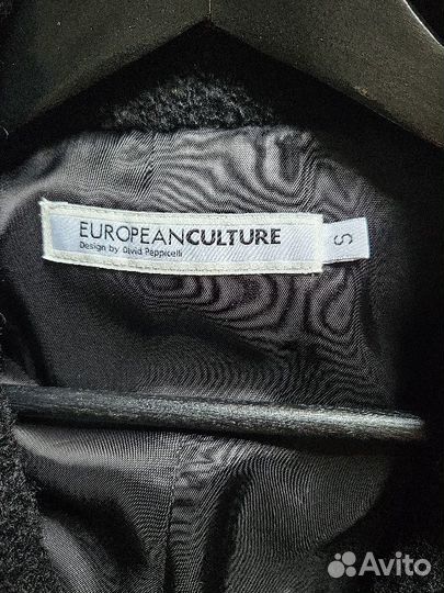 Пальто European culture новое шерсть