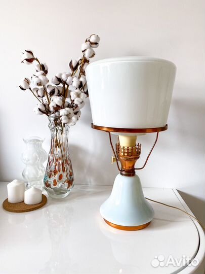 Винтажная настольная лампа СССР