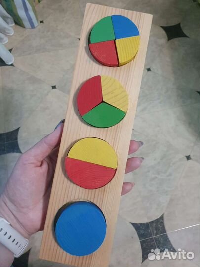 Деревянный пазл-головоломка