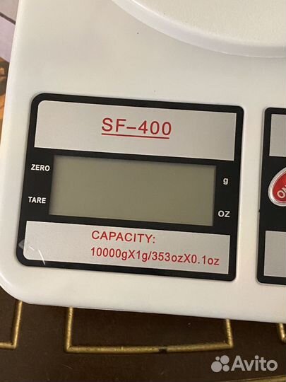 Электронные кухонные весы SF-400
