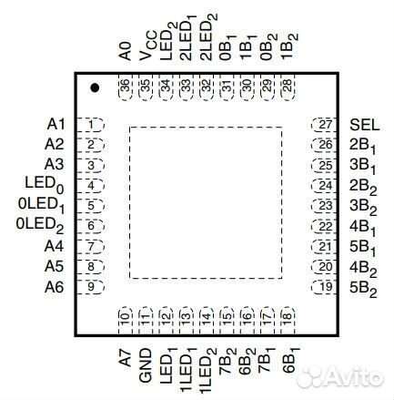 Микросхема TS3L4892