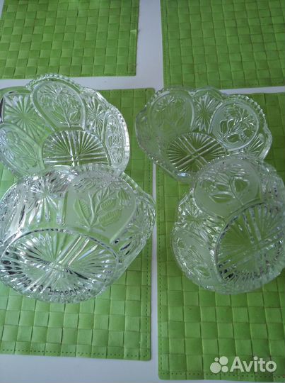 Салатник хрустальный большой