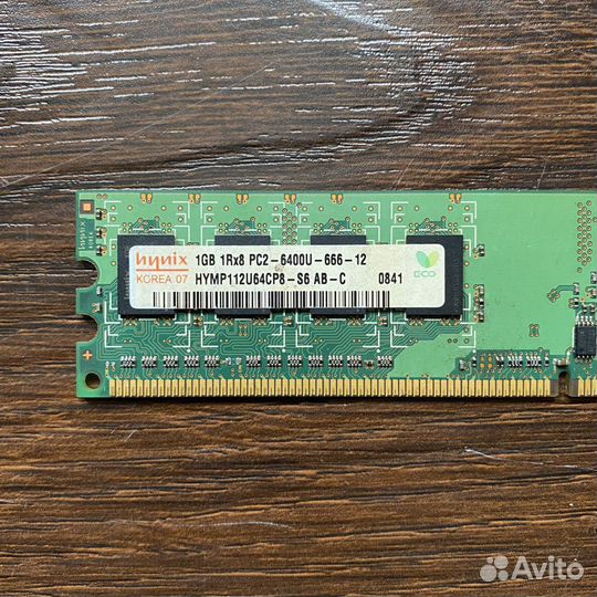 Модуль памяти Hynix DDR2 800 dimm 1Gb