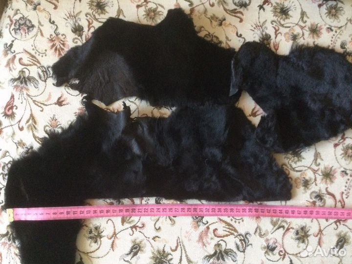 Лоскут натуральной цигейки