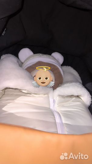 Комбинезон зимний для новорожденных