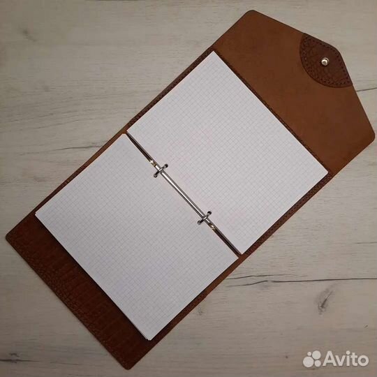 Кожаный блокнот (планер, ежедневник)