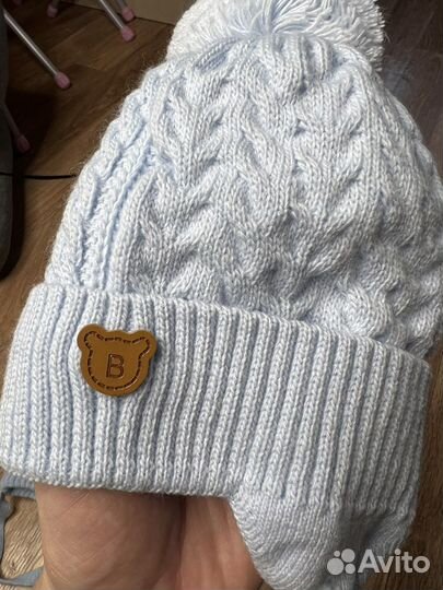 Шапка для новорожденного