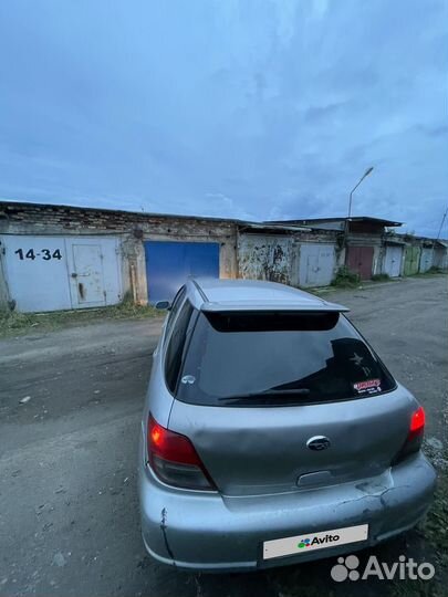 Subaru Impreza, 2001