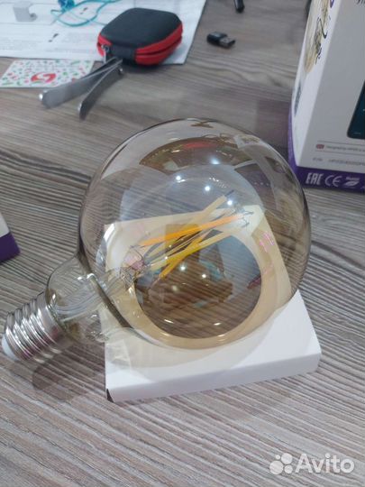 Умная лампа Hiper IoT G95 Filament Vintage