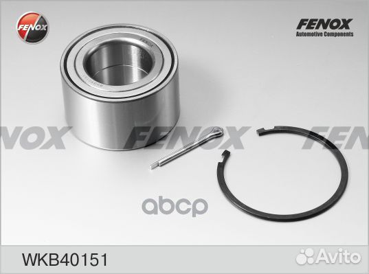 WKB40151 р-кт подшипника ступицы задн. Nissan