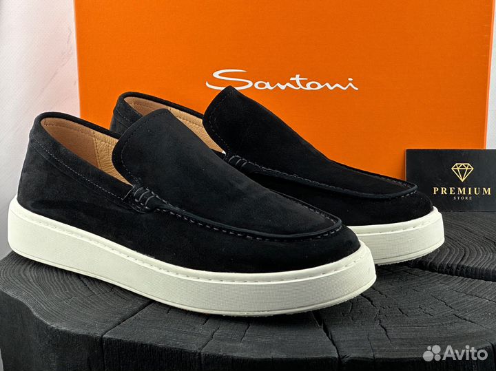 Мужские лоферы Santoni