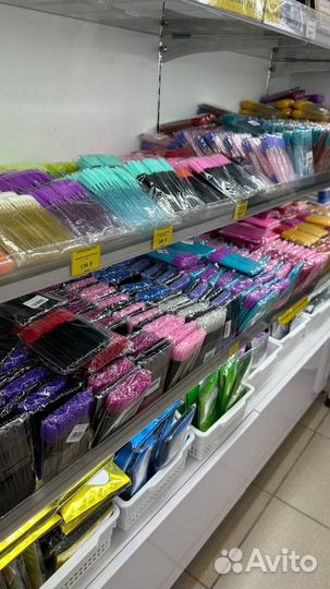 Материалы для ресниц, бровей, ногтей, депиляции