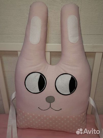 Бортики в детскую кроватку зверюшки